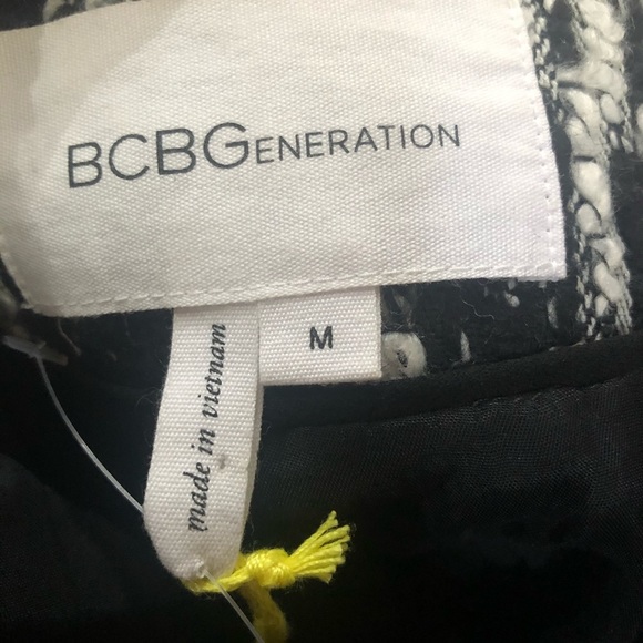 BCBGeneration Black and White Tweed Jacket size M! - Picture 5 of 5
